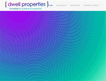 Tablet Screenshot of livewithdwell.com